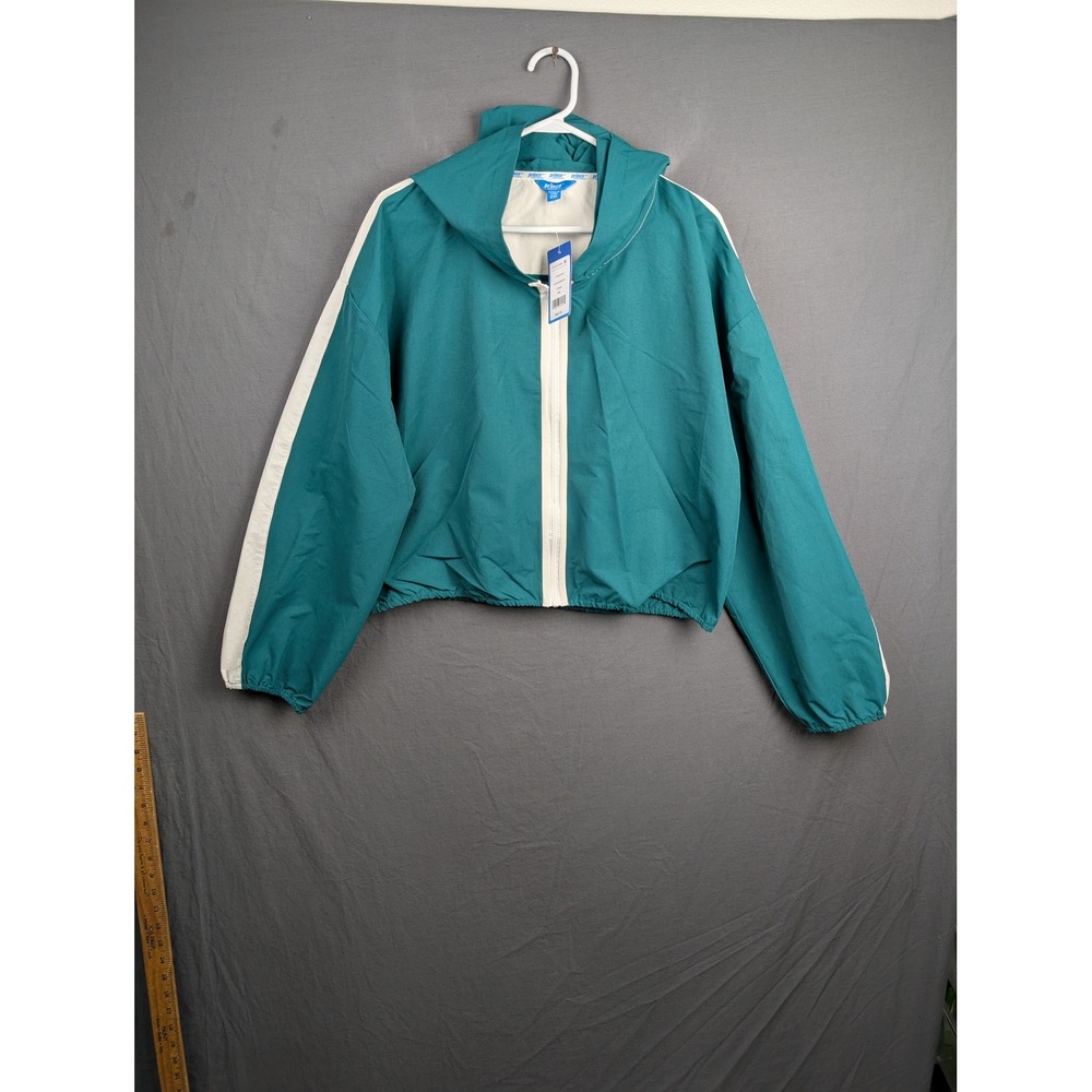 Prince Womens Evergreen Full Zip‎ Hooded Windbreaker Jacket XXL